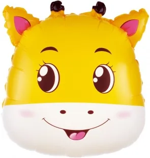 F 20"/51 см Голова, Маленький Жираф, 1 шт.(Китай)