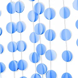 Подвеска "Круги" Голубой, 200 см.