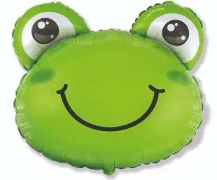 И 9"/23см  Голова, Веселая Лягушка, /1 шт /(Испания)