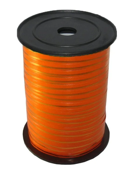 Лента с Золотой полоской	бобина 0,5 см / 250 м Оранжевая (Россия)