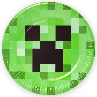 Тарелки Пиксели , 23 см, (6 шт.)